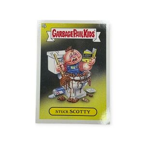 Garbage Pail Kids Stuck Scotty Trading Card - Multicolor